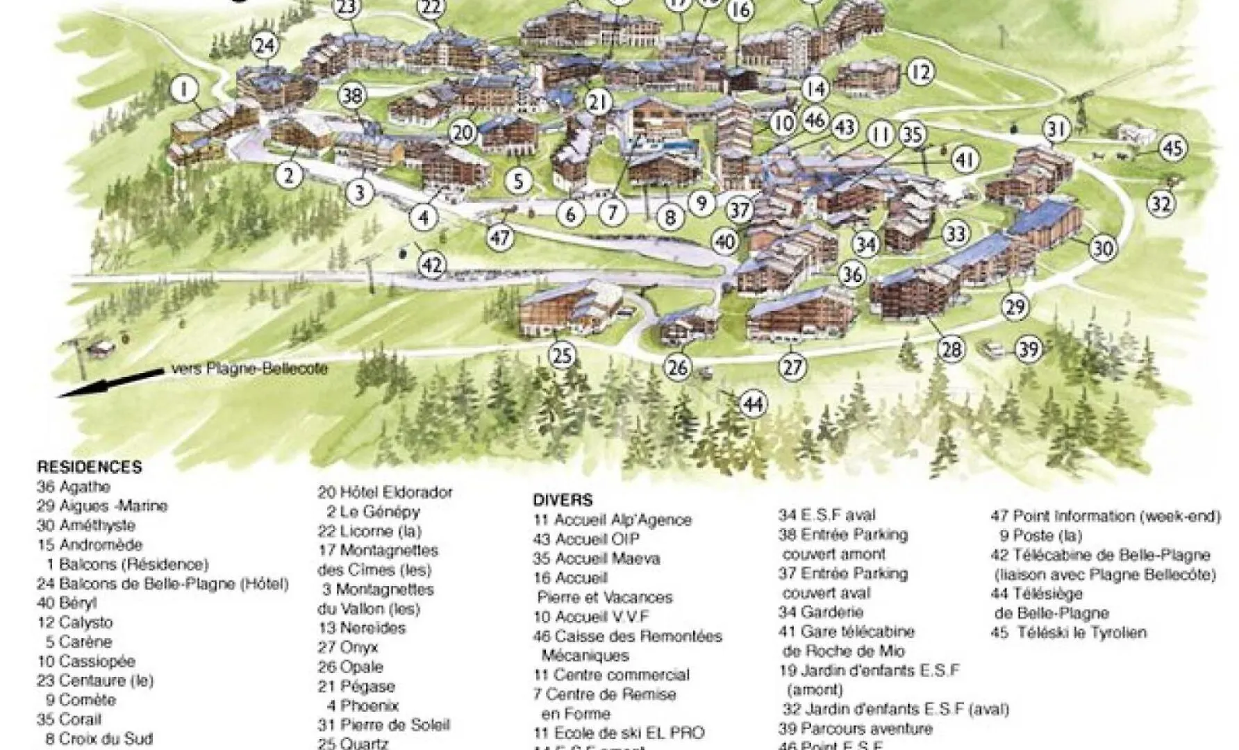 Apartment Residence Callisto - Studio Pour 4 Personnes 05 Macot-la-Plagne